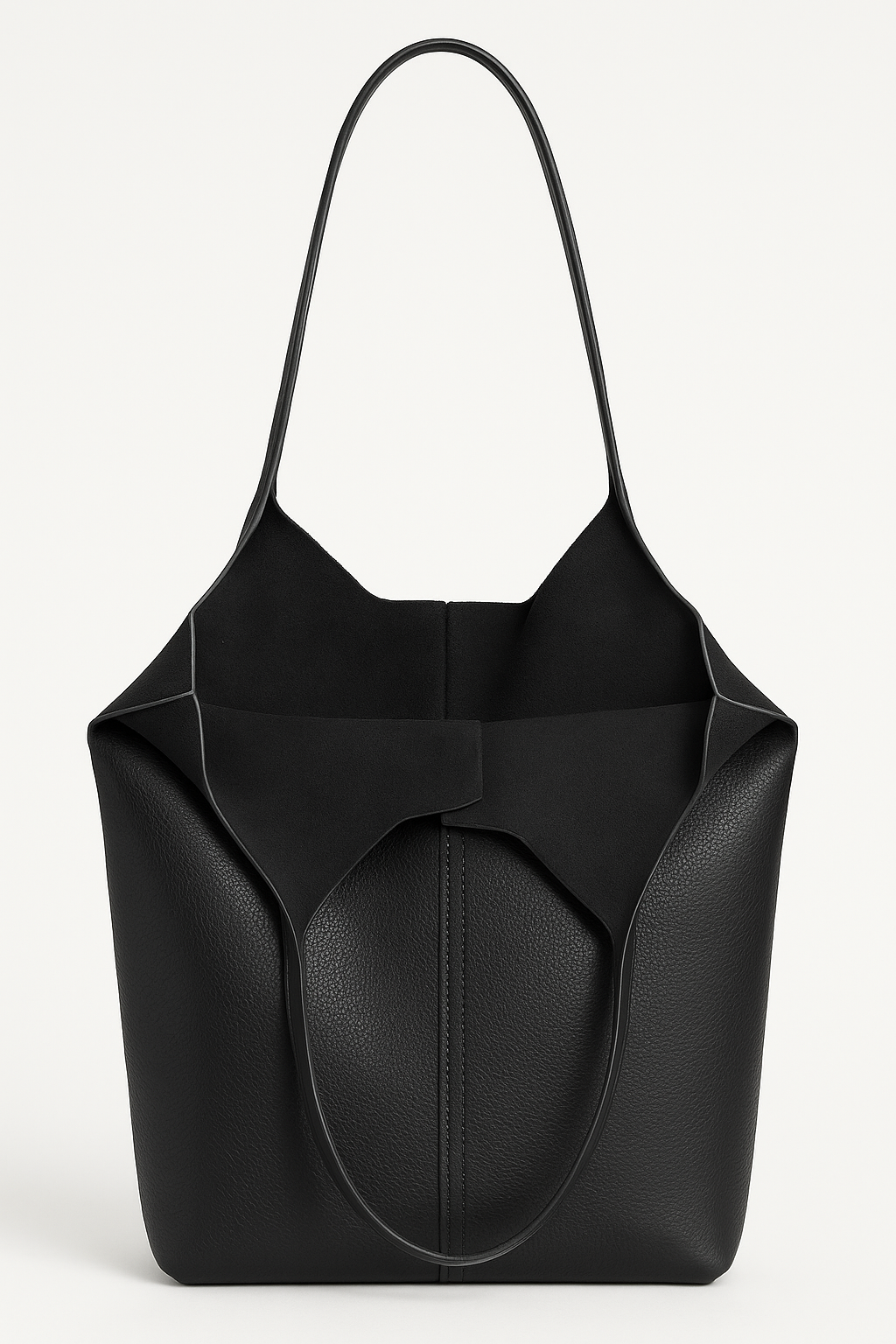Leather Commuter Tote – Soft Structure