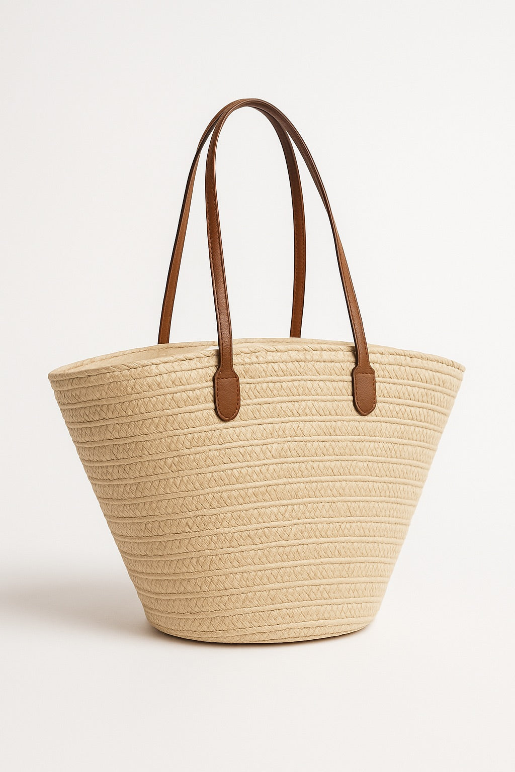 Straw Shopper Bag