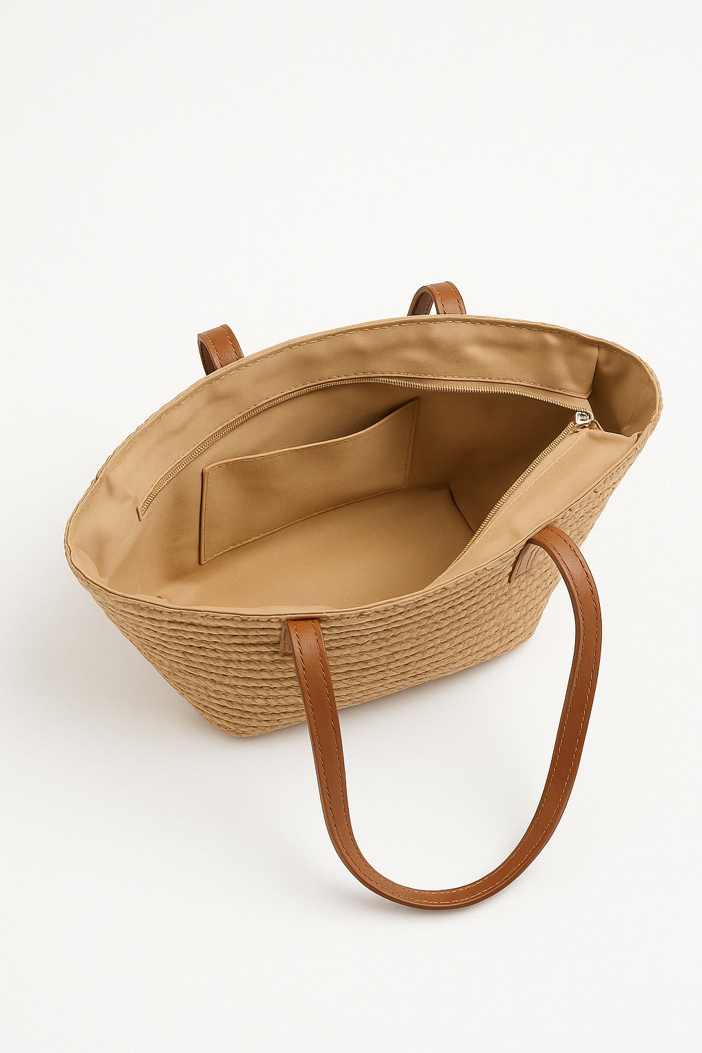 Straw Shopper Bag